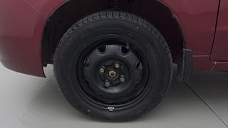 Used 2014 Maruti Suzuki Alto K10 [2010-2014] VXi Petrol Manual tyres LEFT FRONT TYRE RIM VIEW