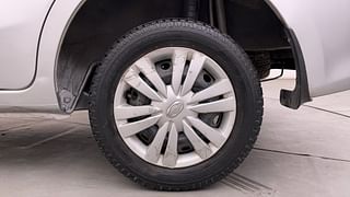 Used 2018 Datsun Go Plus [2014-2019] T Petrol Manual tyres LEFT REAR TYRE RIM VIEW