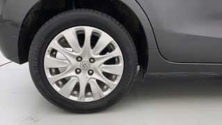 Used 2015 Maruti Suzuki Baleno [2015-2019] Alpha Petrol Petrol Manual tyres RIGHT REAR TYRE RIM VIEW