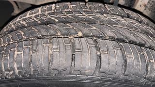 Used 2015 Tata Nano [2014-2018] Twist XTA Petrol Petrol Automatic tyres LEFT REAR TYRE TREAD VIEW
