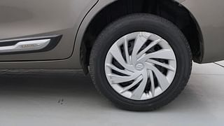 Used 2019 Maruti Suzuki New Ertiga [2018-2022] VXI AT Petrol Automatic tyres LEFT REAR TYRE RIM VIEW