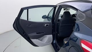 Used 2021 Hyundai Grand i10 Nios Sportz AMT 1.2 Kappa VTVT Petrol Automatic interior LEFT REAR DOOR OPEN VIEW