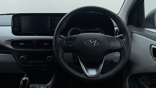 Used 2021 Hyundai Grand i10 Nios Sportz AMT 1.2 Kappa VTVT Petrol Automatic interior STEERING VIEW
