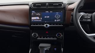 Used 2022 Hyundai Alcazar Signature (O) 7 STR 1.5 Diesel AT Diesel Automatic interior MUSIC SYSTEM & AC CONTROL VIEW