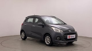 Used 2015 Hyundai Grand i10 [2013-2017] Asta AT 1.2 Kappa VTVT Petrol Automatic exterior RIGHT FRONT CORNER VIEW