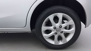 Used 2014 Nissan Micra [2013-2020] XV CVT Petrol Automatic tyres LEFT REAR TYRE RIM VIEW