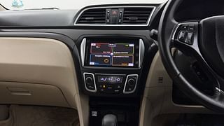 Used 2017 Maruti Suzuki Ciaz [2014-2017] ZXI+ AT Petrol Automatic interior MUSIC SYSTEM & AC CONTROL VIEW