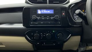 Used 2021 honda Amaze 1.2 S i-VTEC Petrol Manual interior MUSIC SYSTEM & AC CONTROL VIEW