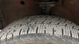 Used 2015 Maruti Suzuki Wagon R 1.0 [2010-2019] VXi Petrol Manual tyres LEFT FRONT TYRE TREAD VIEW