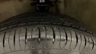 Used 2012 Maruti Suzuki Alto K10 [2010-2014] VXi Petrol Manual tyres LEFT FRONT TYRE TREAD VIEW