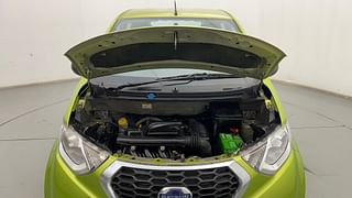 Used 2016 Datsun Redi-GO [2015-2019] T (O) Petrol Manual engine ENGINE & BONNET OPEN FRONT VIEW