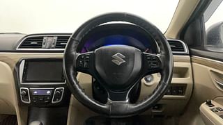 Used 2021 Maruti Suzuki Ciaz Alpha AT Petrol Petrol Automatic interior STEERING VIEW