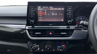 Used 2021 Kia Seltos HTK Plus G Petrol Manual interior MUSIC SYSTEM & AC CONTROL VIEW