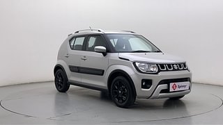 Used 2023 Maruti Suzuki Ignis Zeta AMT Petrol Petrol Automatic exterior RIGHT FRONT CORNER VIEW