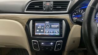 Used 2021 Maruti Suzuki Ciaz Alpha AT Petrol Petrol Automatic interior MUSIC SYSTEM & AC CONTROL VIEW