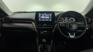 Used 2022 Maruti Suzuki Grand Vitara Alpha Smart Hybrid Petrol Manual interior DASHBOARD VIEW