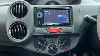 Used 2012 Toyota Etios [2010-2017] G Petrol Manual interior MUSIC SYSTEM & AC CONTROL VIEW