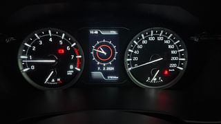 Used 2022 Maruti Suzuki Grand Vitara Alpha Smart Hybrid Petrol Manual interior CLUSTERMETER VIEW