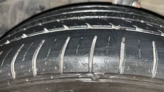 Used 2021 Maruti Suzuki Ciaz Alpha AT Petrol Petrol Automatic tyres LEFT FRONT TYRE TREAD VIEW