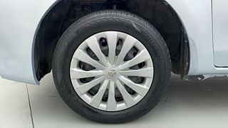 Used 2012 Toyota Etios [2010-2017] G Petrol Manual tyres LEFT FRONT TYRE RIM VIEW