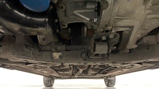 Used 2023 Hyundai Aura SX 1.2 Petrol Petrol Manual extra FRONT LEFT UNDERBODY VIEW