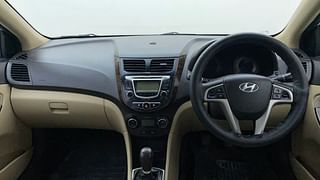 Used 2013 Hyundai Verna [2011-2015] Fluidic 1.6 CRDi SX Diesel Manual interior DASHBOARD VIEW