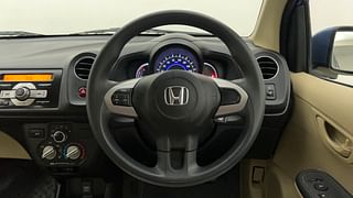 Used 2015 Honda Amaze [2013-2016] 1.2 S i-VTEC Petrol Manual interior STEERING VIEW