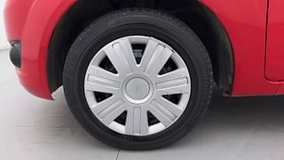 Used 2010 Ford Figo [2010-2015] Duratec Petrol Titanium 1.2 Petrol Manual tyres LEFT FRONT TYRE RIM VIEW