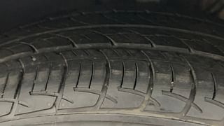 Used 2022 Volkswagen Vento Highline 1.0L TSI Petrol Manual tyres LEFT FRONT TYRE TREAD VIEW