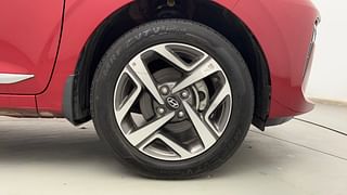 Used 2023 Hyundai Aura SX 1.2 Petrol Petrol Manual tyres RIGHT FRONT TYRE RIM VIEW