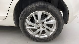 Used 2011 Maruti Suzuki Swift [2011-2015] ZXi ABS Petrol Manual tyres LEFT REAR TYRE RIM VIEW