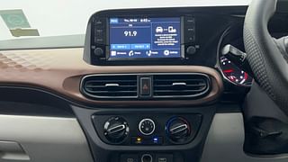Used 2023 Hyundai Aura SX 1.2 Petrol Petrol Manual interior MUSIC SYSTEM & AC CONTROL VIEW