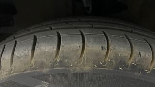 Used 2011 Hyundai i10 [2010-2016] Magna 1.2 Petrol Petrol Manual tyres LEFT FRONT TYRE TREAD VIEW