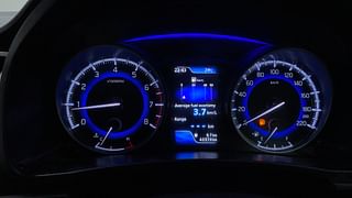 Used 2017 Maruti Suzuki Baleno [2015-2019] Alpha Petrol Petrol Manual interior CLUSTERMETER VIEW