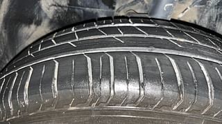 Used 2021 Tata Punch Accomplished MT Petrol Manual tyres LEFT FRONT TYRE TREAD VIEW