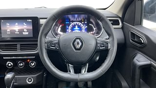 Used 2021 Renault Kiger RXZ Turbo CVT Dual Tone Petrol Automatic interior STEERING VIEW