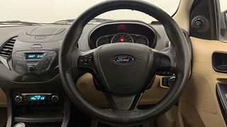 Used 2016 Ford Figo Aspire [2015-2019] Titanium 1.2 Ti-VCT Petrol Manual interior STEERING VIEW
