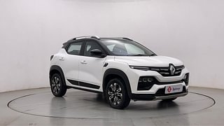 Used 2021 Renault Kiger RXZ Turbo CVT Dual Tone Petrol Automatic exterior RIGHT FRONT CORNER VIEW