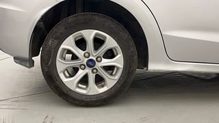 Used 2016 Ford Figo Aspire [2015-2019] Titanium 1.2 Ti-VCT Petrol Manual tyres RIGHT REAR TYRE RIM VIEW