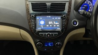 Used 2017 Hyundai Fluidic Verna 4S [2015-2017] 1.6 VTVT SX Opt Petrol Manual interior MUSIC SYSTEM & AC CONTROL VIEW