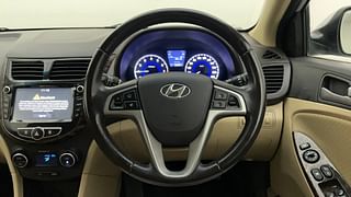 Used 2017 Hyundai Fluidic Verna 4S [2015-2017] 1.6 VTVT SX Opt Petrol Manual interior STEERING VIEW