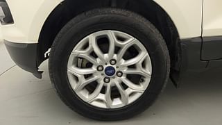 Used 2015 Ford EcoSport [2013-2015] Titanium 1.0L Ecoboost (Opt) Petrol Manual tyres LEFT FRONT TYRE RIM VIEW
