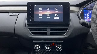 Used 2021 Renault Kiger RXZ Turbo CVT Dual Tone Petrol Automatic interior MUSIC SYSTEM & AC CONTROL VIEW