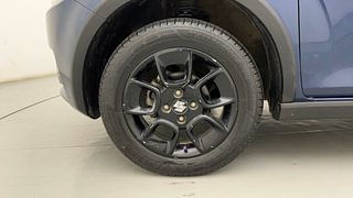 Used 2018 Maruti Suzuki Ignis [2017-2020] Zeta AMT Petrol Petrol Automatic tyres LEFT FRONT TYRE RIM VIEW