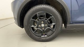 Used 2018 Maruti Suzuki Ignis [2017-2020] Zeta AMT Petrol Petrol Automatic tyres LEFT FRONT TYRE RIM VIEW
