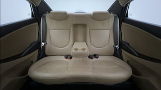 Used 2017 Hyundai Fluidic Verna 4S [2015-2017] 1.6 VTVT SX Opt Petrol Manual interior REAR SEAT CONDITION VIEW