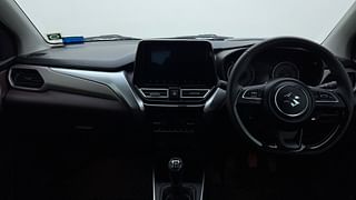Used 2023 Maruti Suzuki Fronx Alpha 1.0L Turbo MT Petrol Manual interior DASHBOARD VIEW