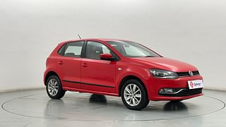 Used 2015 Volkswagen Polo [2015-2019] Highline1.2L (P) Petrol Manual exterior RIGHT FRONT CORNER VIEW