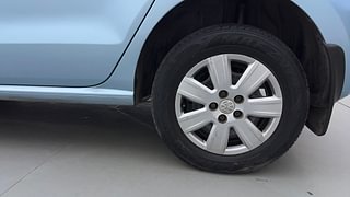 Used 2012 Volkswagen Polo [2010-2014] Comfortline 1.2L (P) Petrol Manual tyres LEFT REAR TYRE RIM VIEW