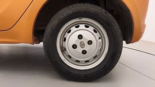 Used 2016 Tata Tiago [2016-2020] Revotron XM Petrol Manual tyres LEFT REAR TYRE RIM VIEW